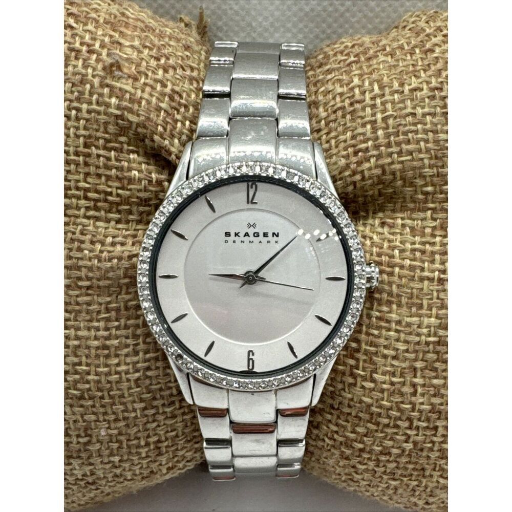 Skagen Katja 347SSX Women Silver Stainless Steel Analog Dial Quartz Watch AEA027